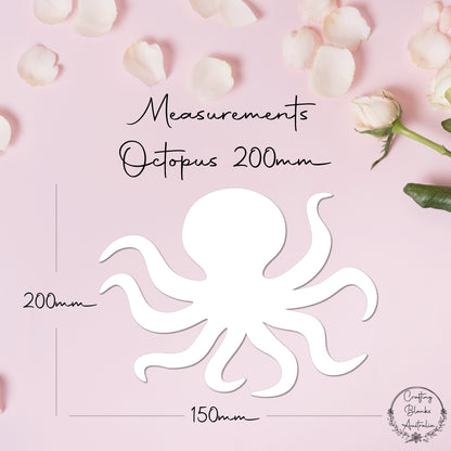 Octopus • Blank Shape • 200mm