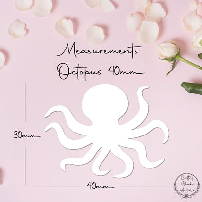 Octopus • Blank Shape • 40mm