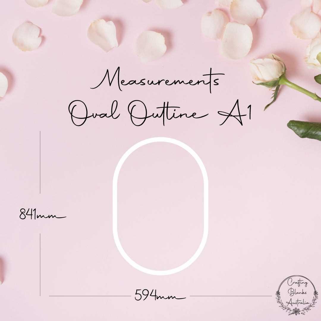 Oval • Outline Shape • A1