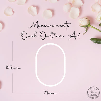 Oval • Outline Shape • A7