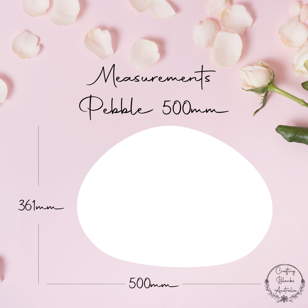 Pebble • Blank Shape • 500mm