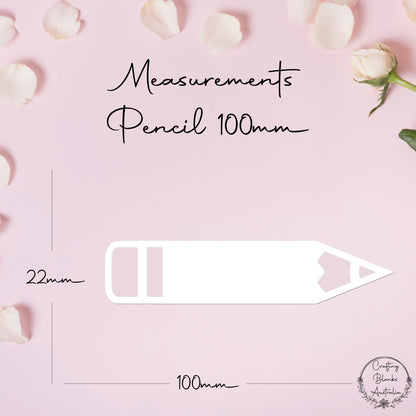 Pencil • Blank Shape • 100mm