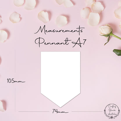 Pennant • Blank Shape • A7