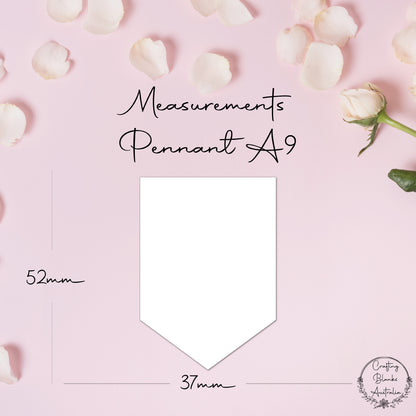 Pennant • Blank Shape • A9