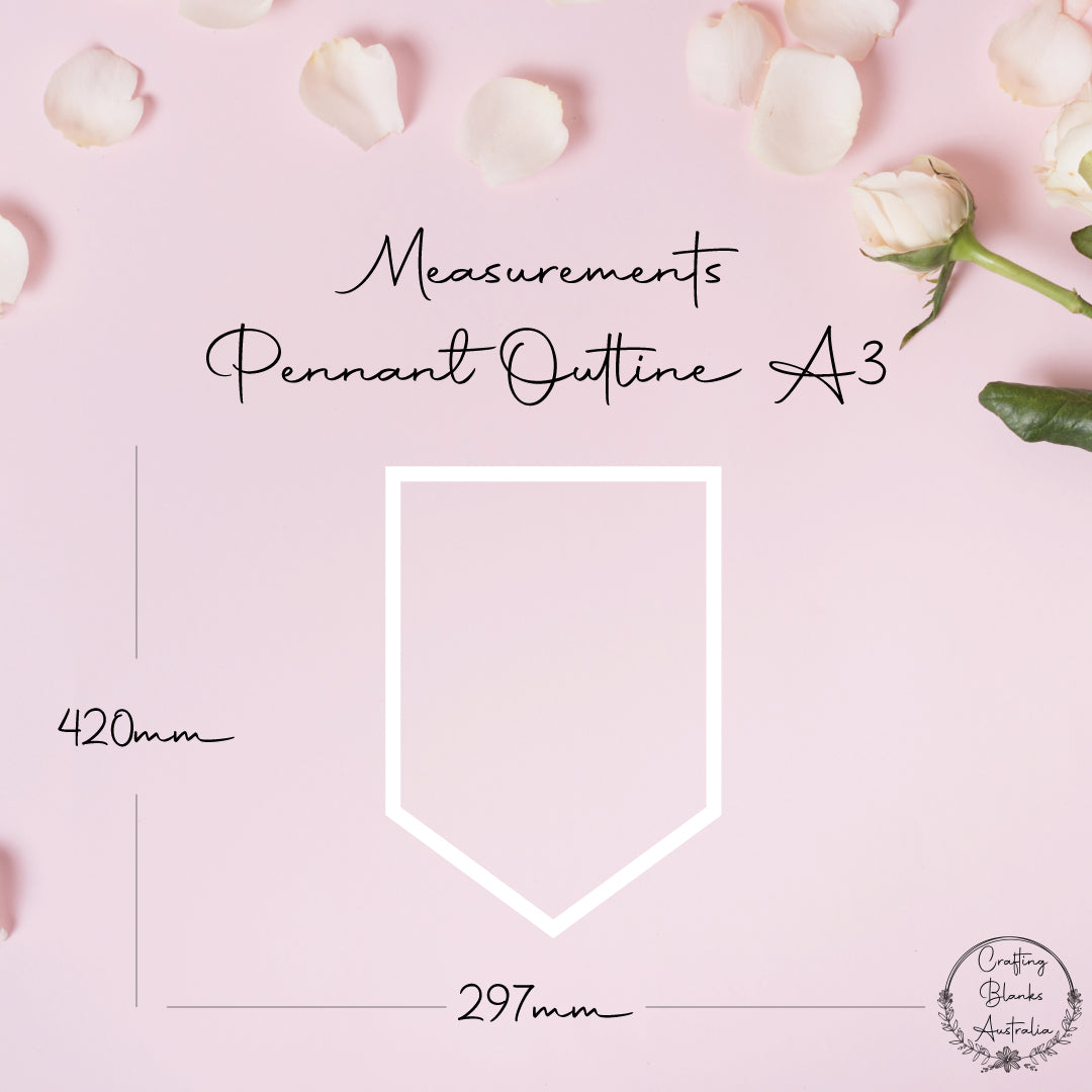 Pennant • Outline Shape • A3