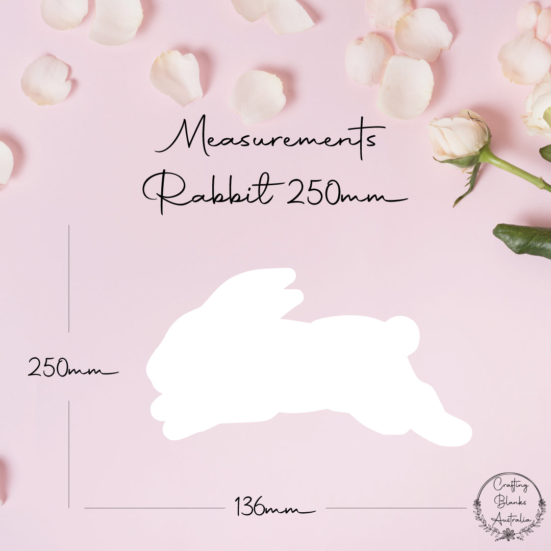 Rabbit • Blank Shape • 250mm