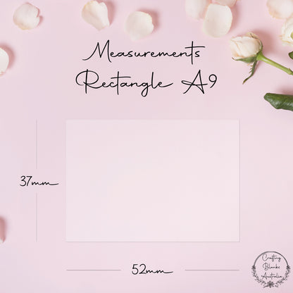 Rectangle • Blank Shape • A9