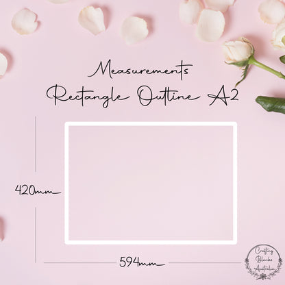 Rectangle • Outline Shape • A2