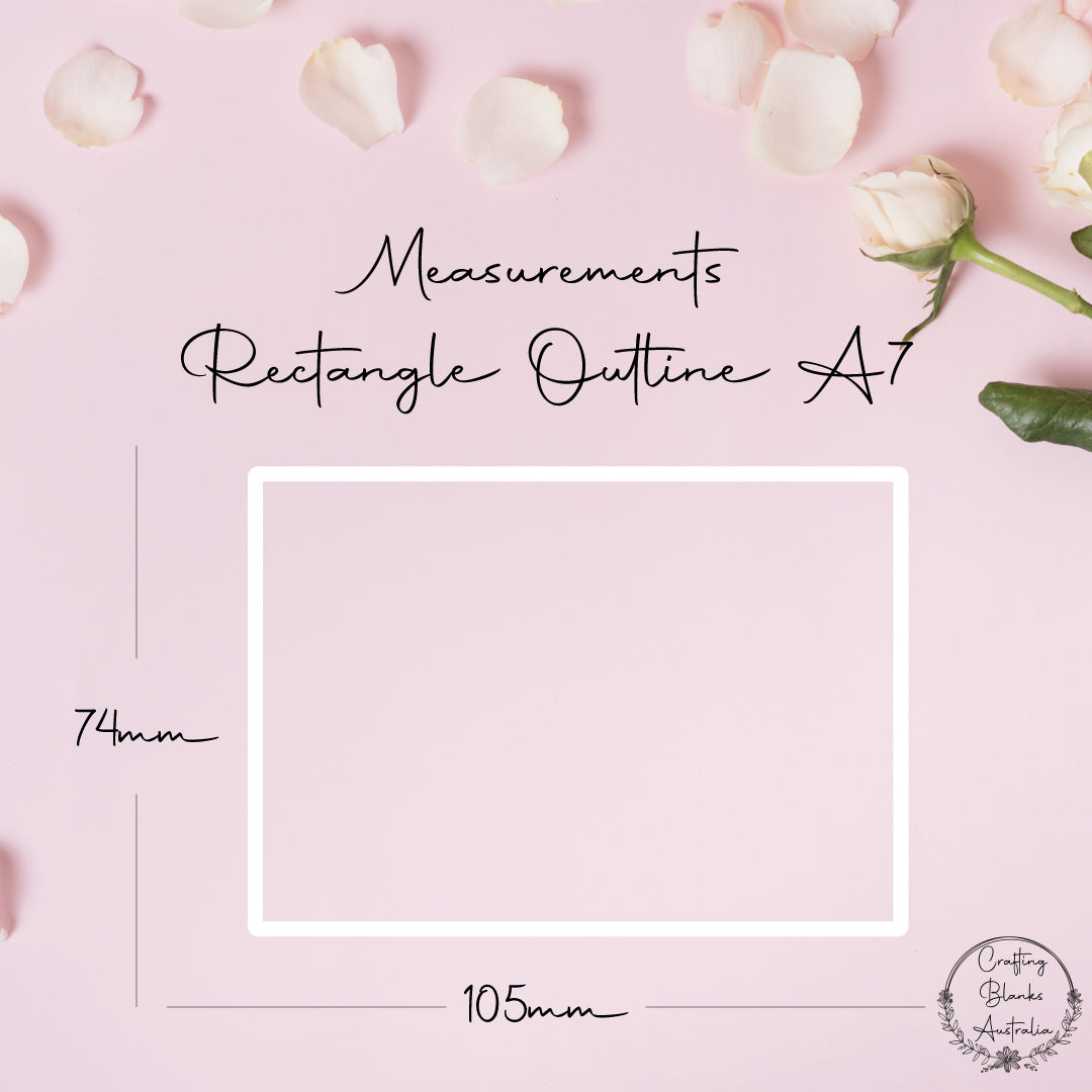 Rectangle • Outline Shape • A7