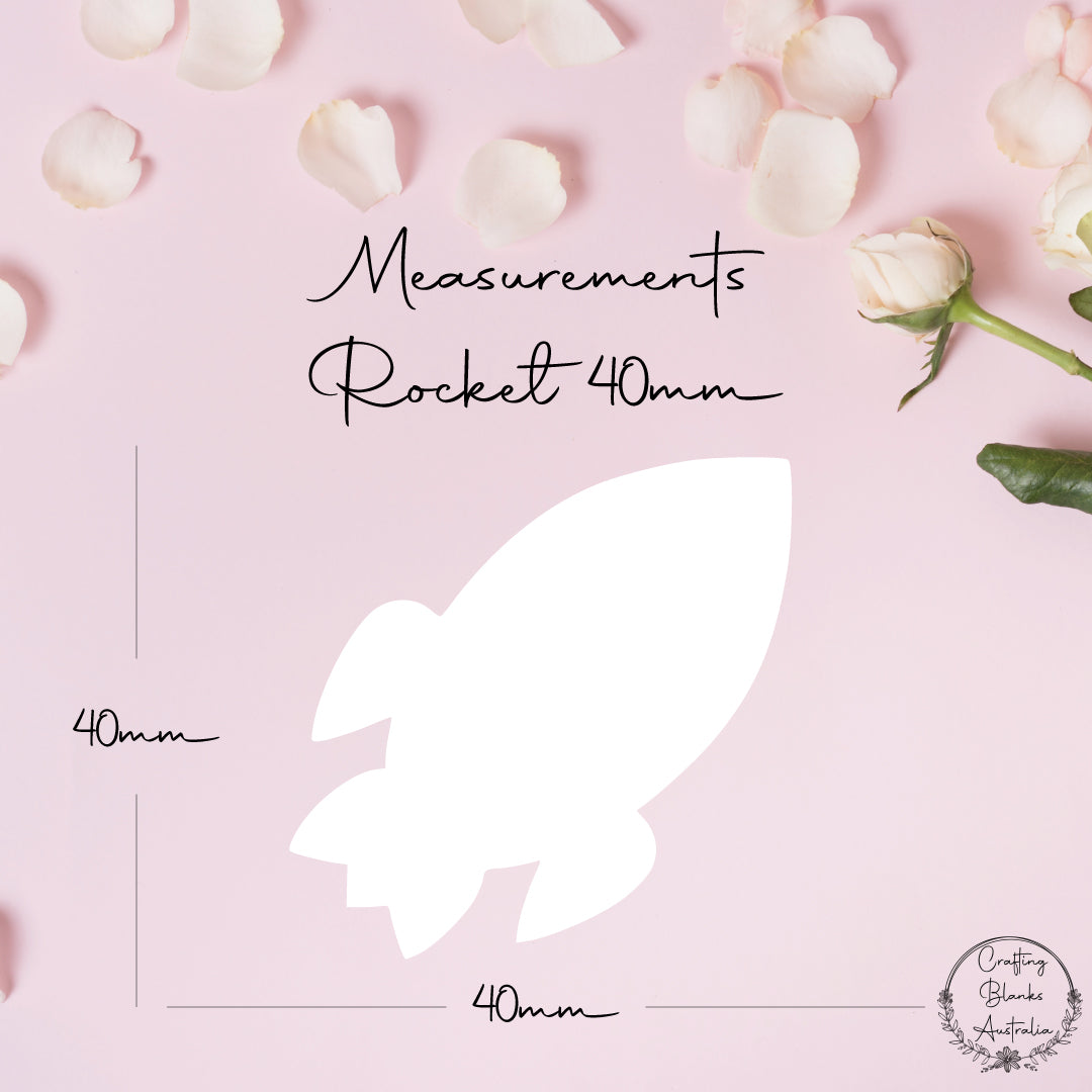 Rocket • Blank Shape • 40mm