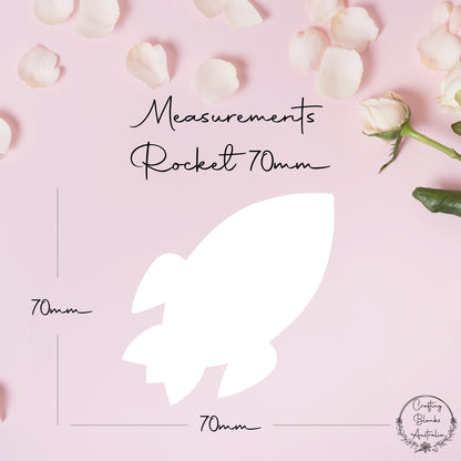 Rocket • Blank Shape • 70mm