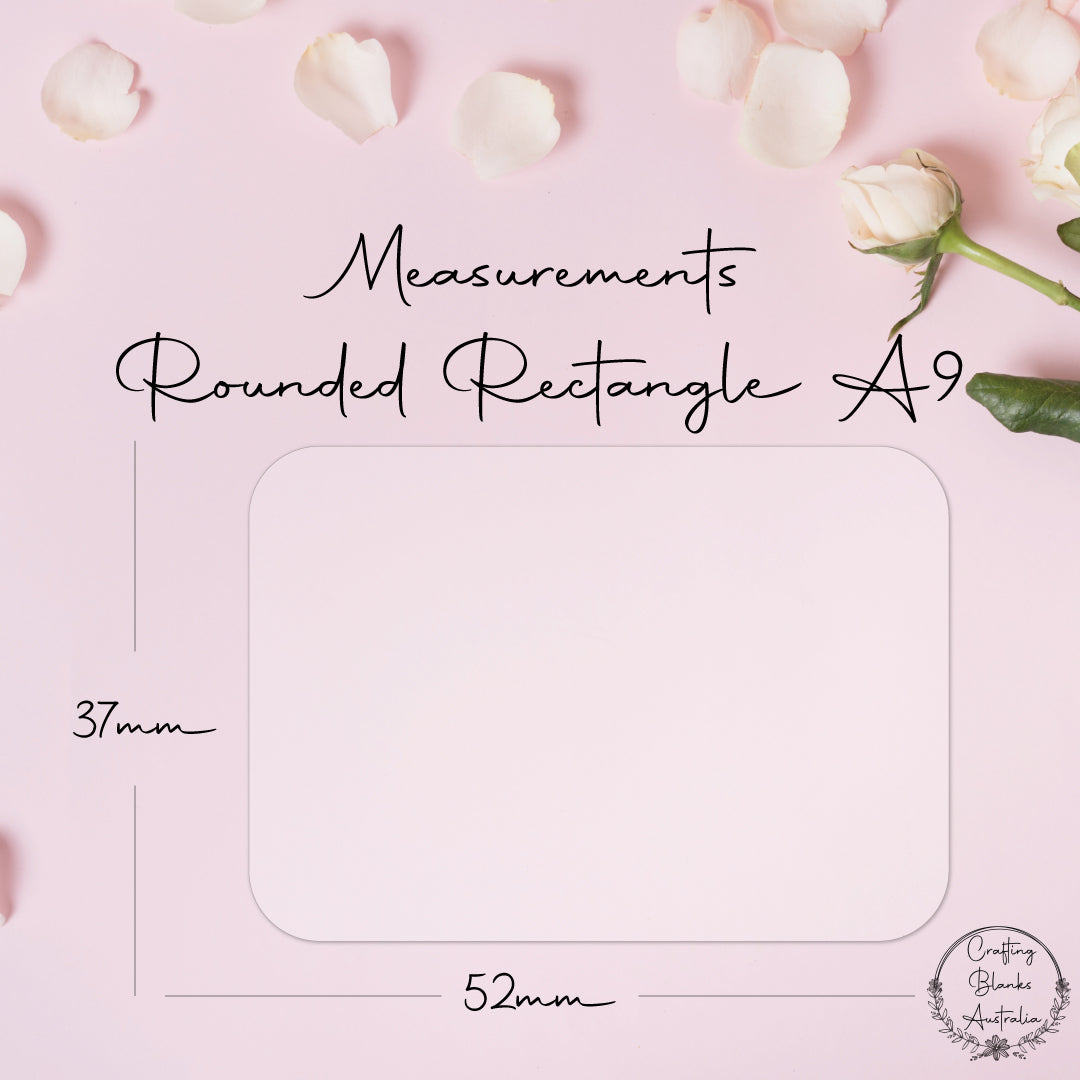 Rounded Rectangle • Blank Shape • A9