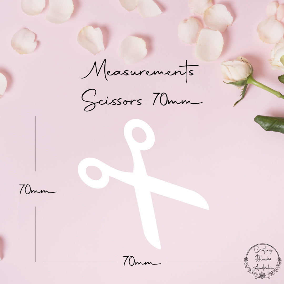 Scissors • Blank Shape • 70mm