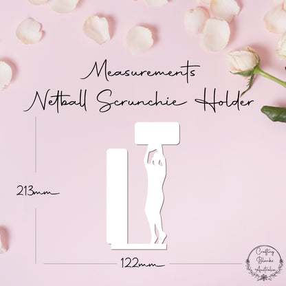 Netball • Scrunchie Holder • 213mm