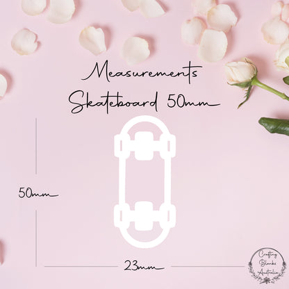Skateboard • Blank Shape • 50mm