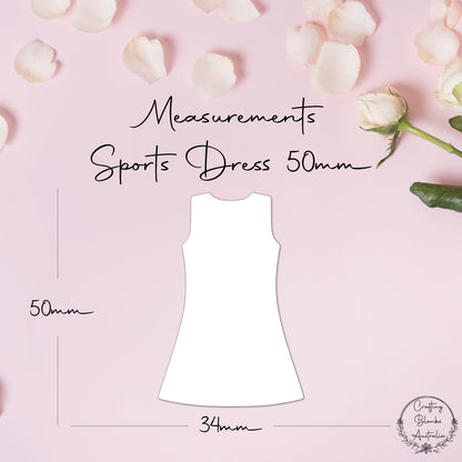 Sports Dress • Blank Shape • 50mm