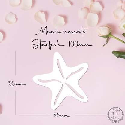Starfish • Blank Shape • 100mm
