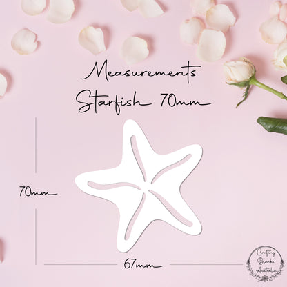 Starfish • Blank Shape • 70mm