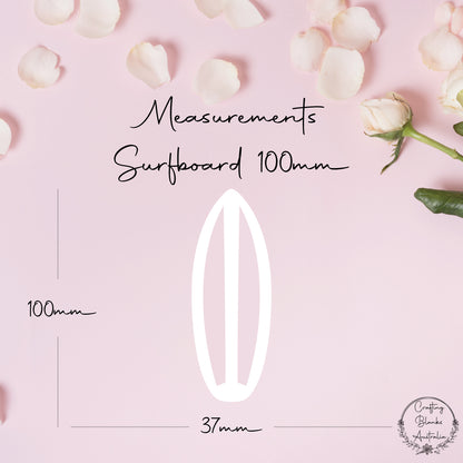 Surfboard • Blank Shape • 100mm