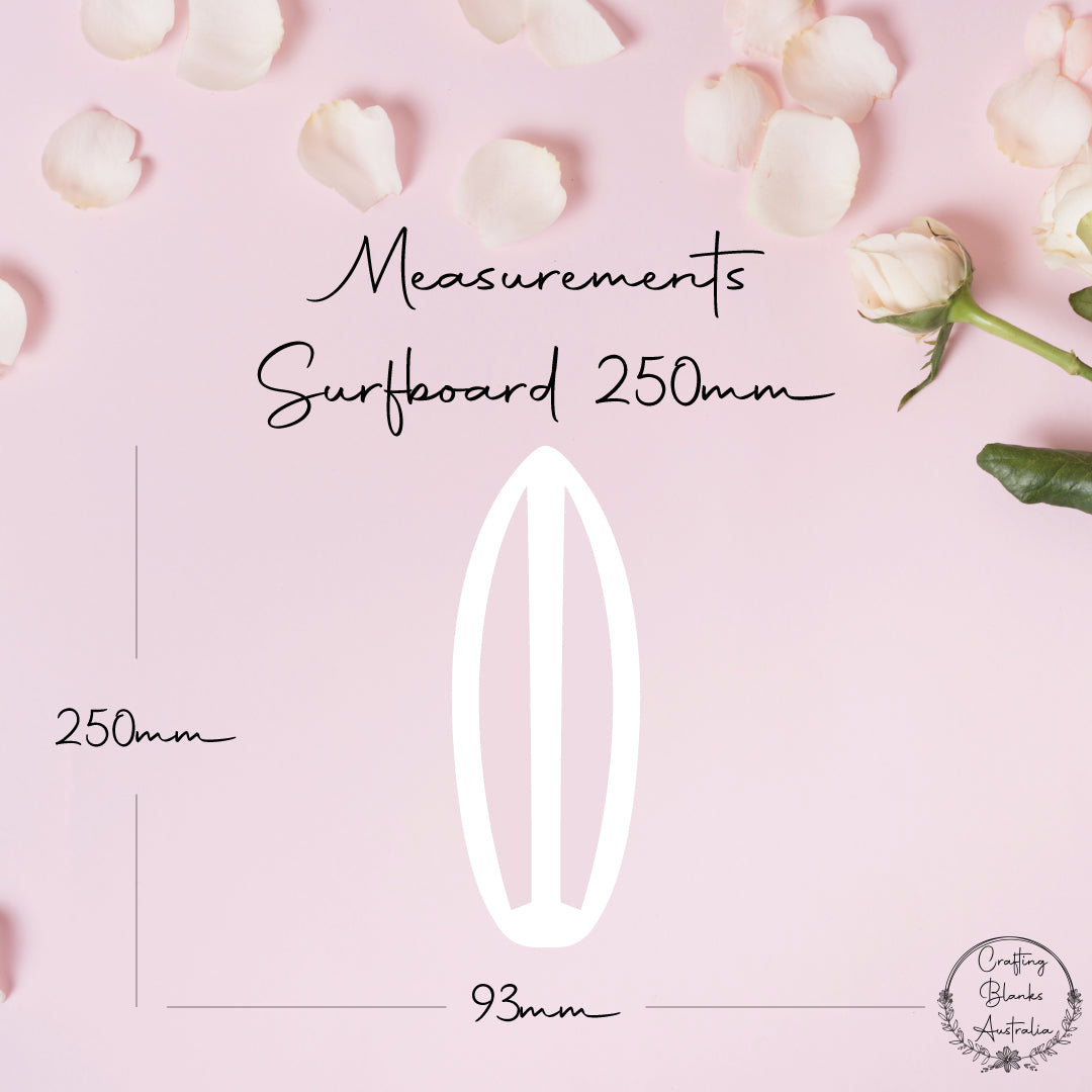 Surfboard • Blank Shape • 250mm