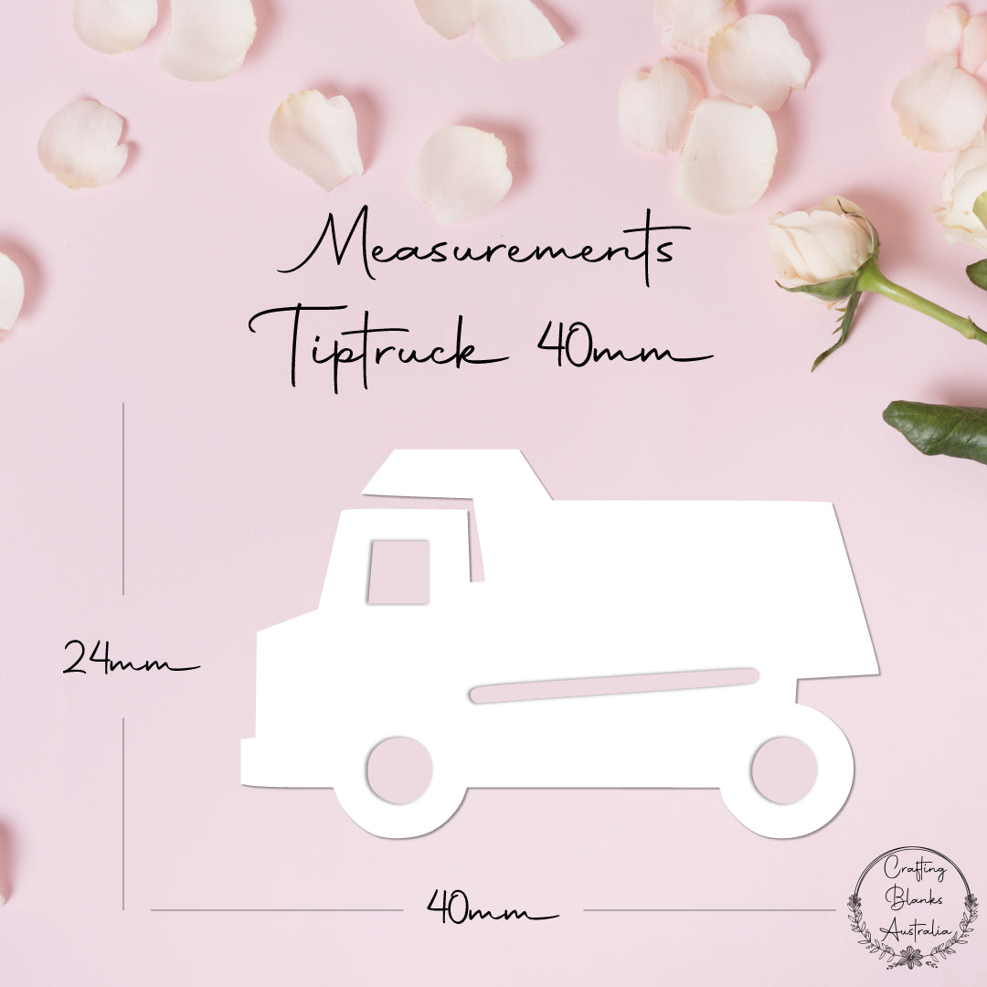 Tiptruck • Blank Shape • 40mm