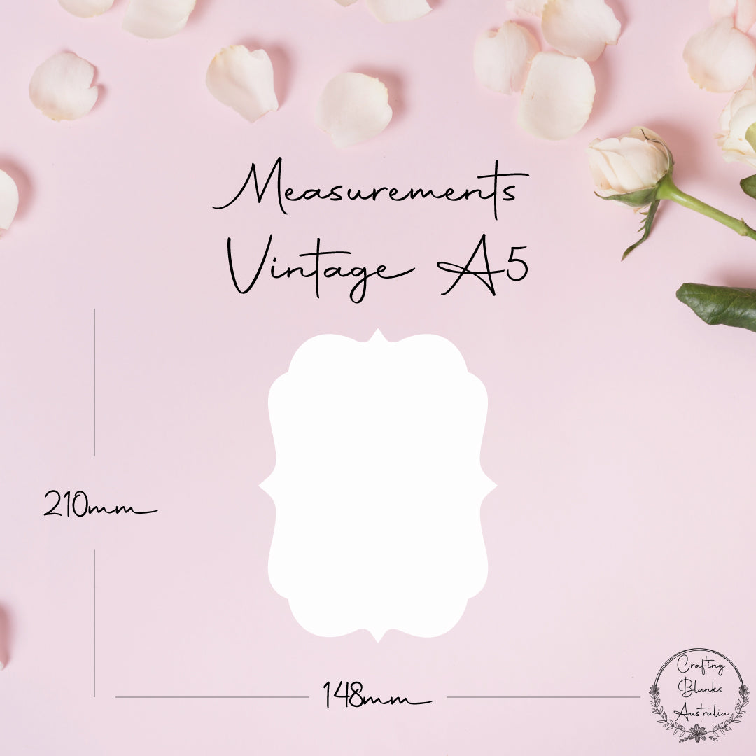 Vintage • Blank Shape • A5