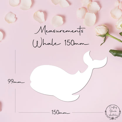 Whale • Blank Shape • 150mm