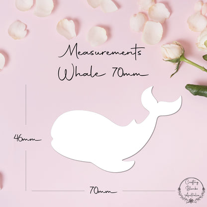 Whale • Blank Shape • 70mm