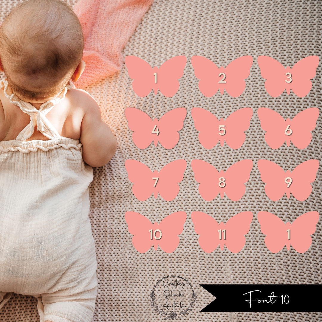 Milestone Numbers • Blank • Suit 100mm