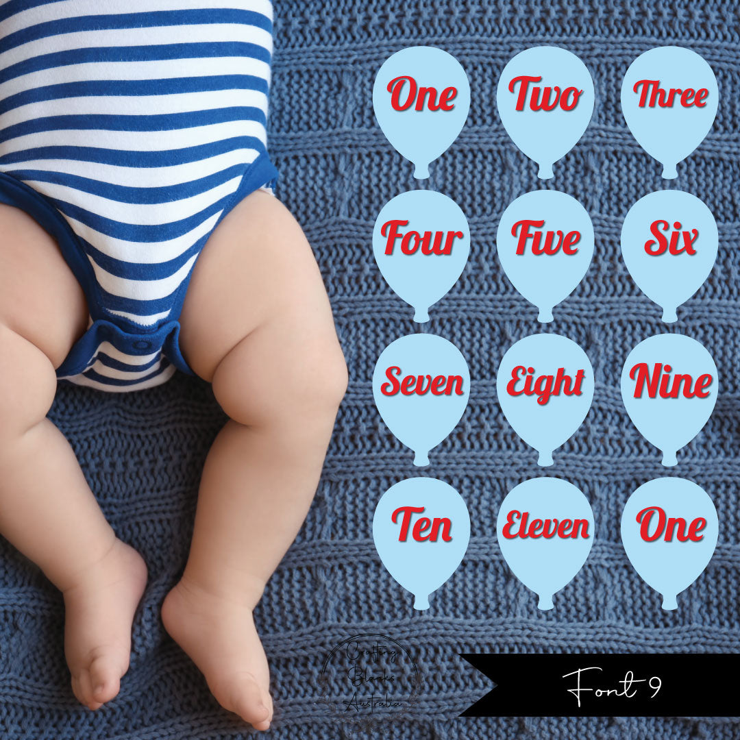 Milestone Wording • Blank • Suit 100mm