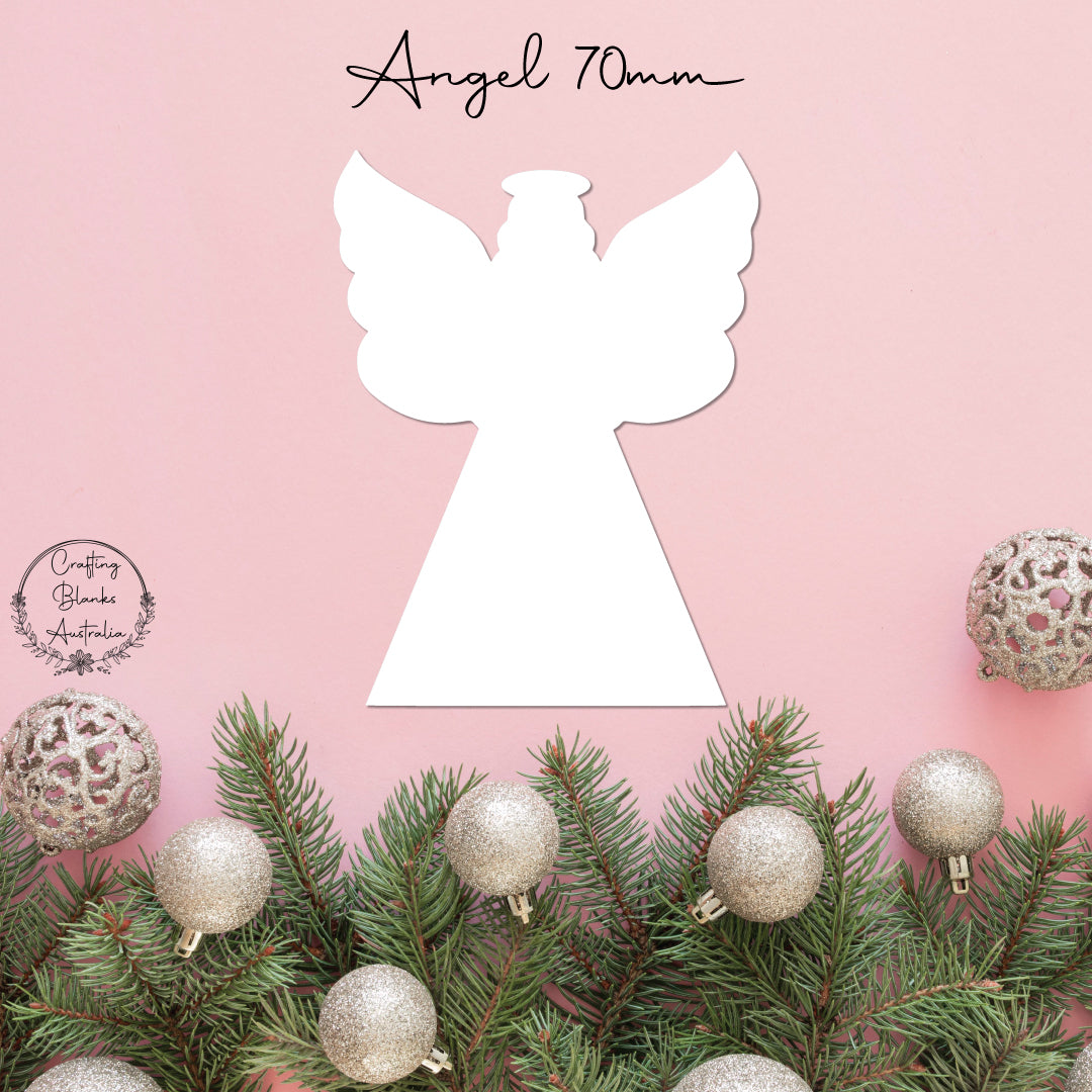 Angel • Blank Shape • 70mm – Crafting Blanks Australia