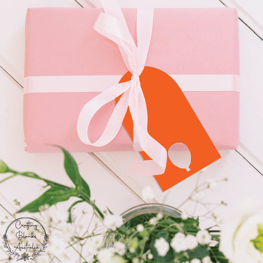 Balloon • Arch Blank Tag • 40mm x 75mm