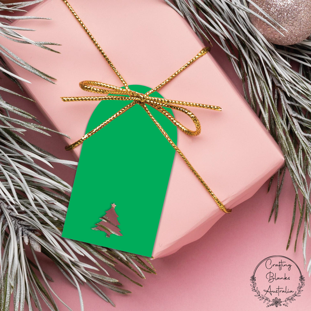 Tree • Arch Gift Tag • 40mm x 75mm