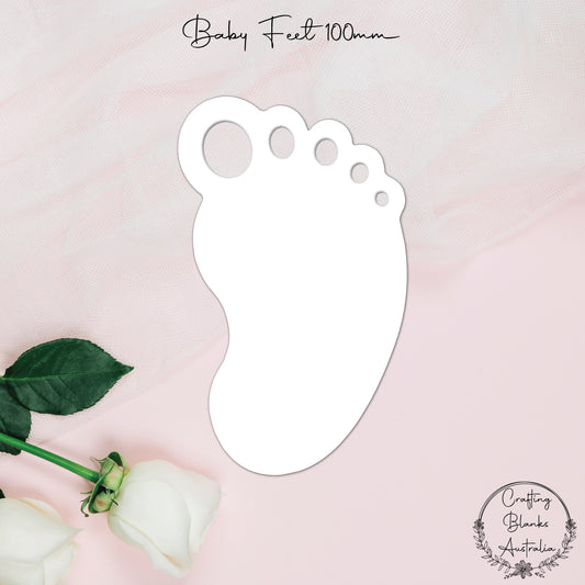 Baby Feet • Blank Shape • 100mm