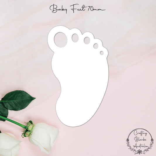 Baby Feet • Blank Shape • 70mm