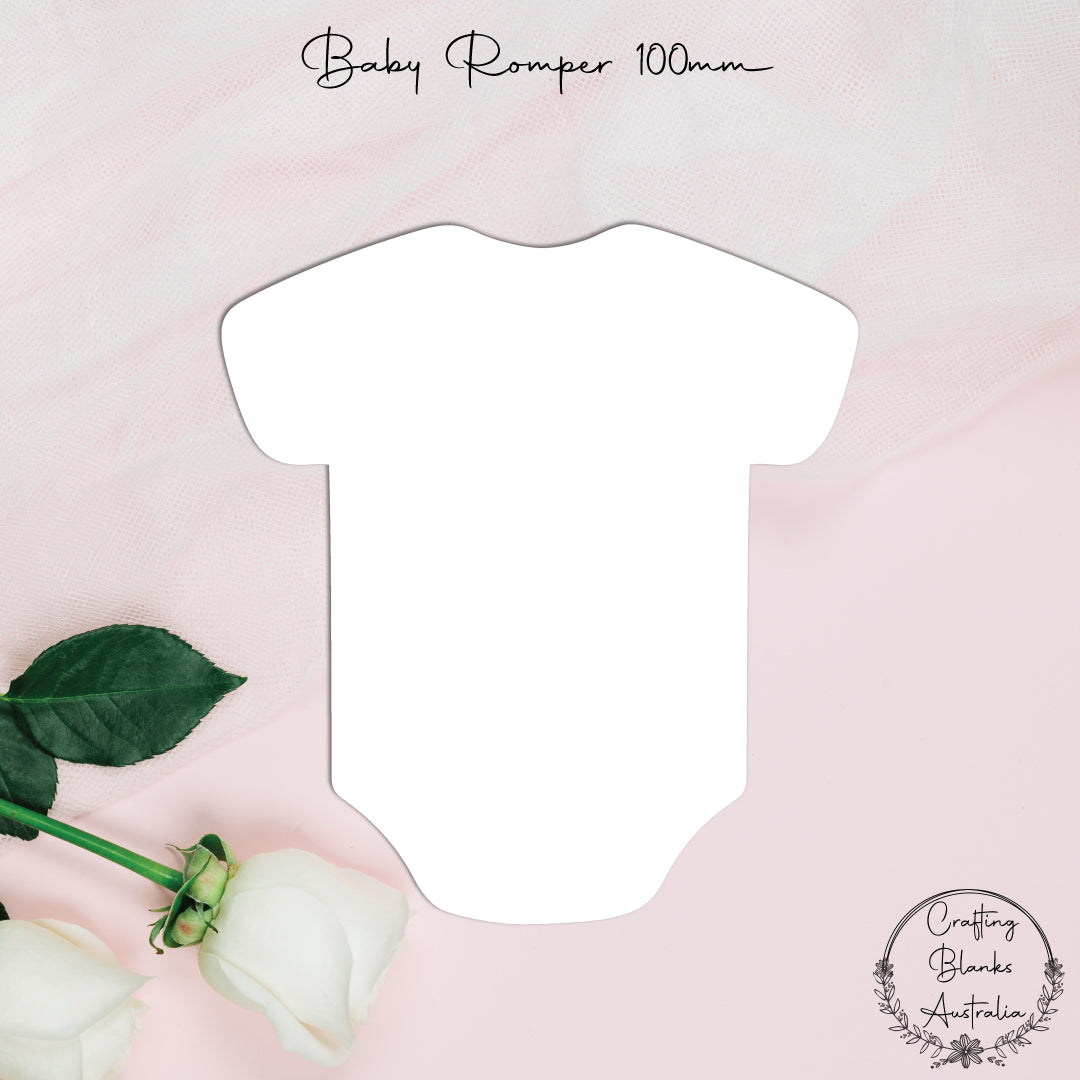 Baby Romper • Blank Shape • 100mm