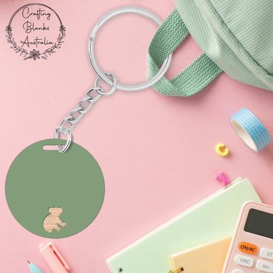 Koala • Double Layer • Blank Bag Tag • 65mm