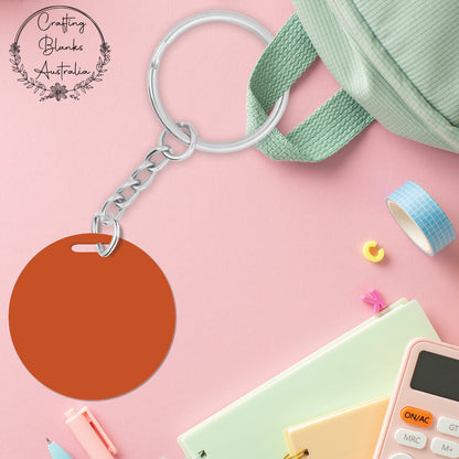 Round • Blank Bag Tag • 65mm