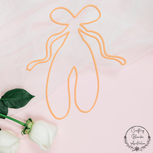 Ballet Shoes • Outline Shape • 100mm