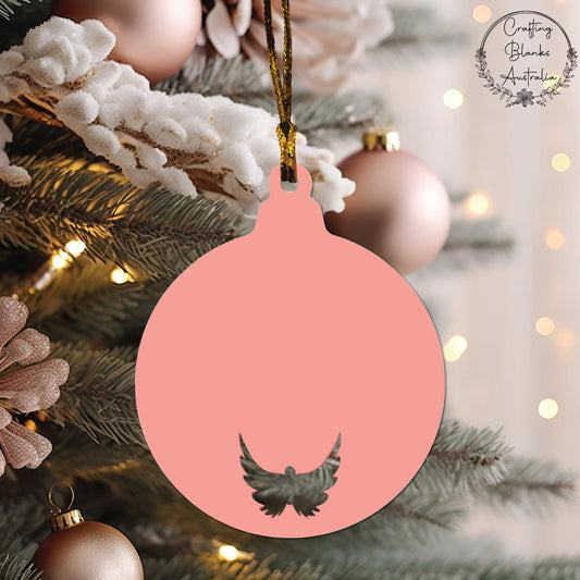 Angel Wings • Bauble Shape • 100mm
