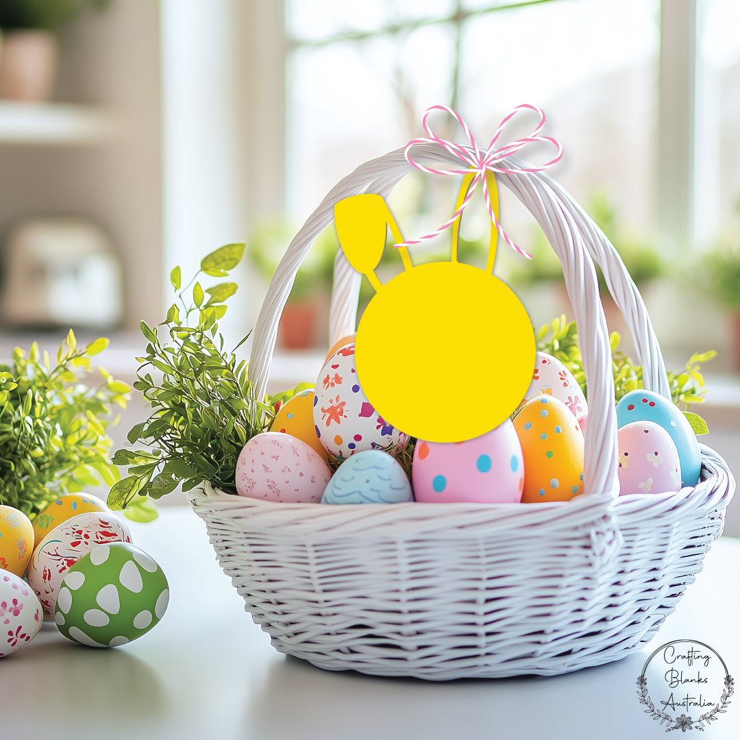 Bunny Ears • Blank Tag • 60mm