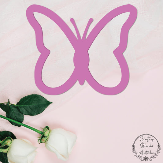 Butterfly Outline  • Blank Shape • 40mm