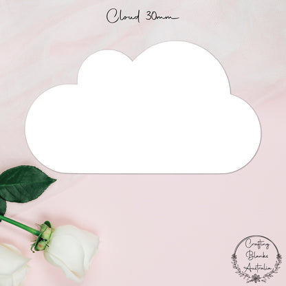 Cloud • Blank Shape • 30mm