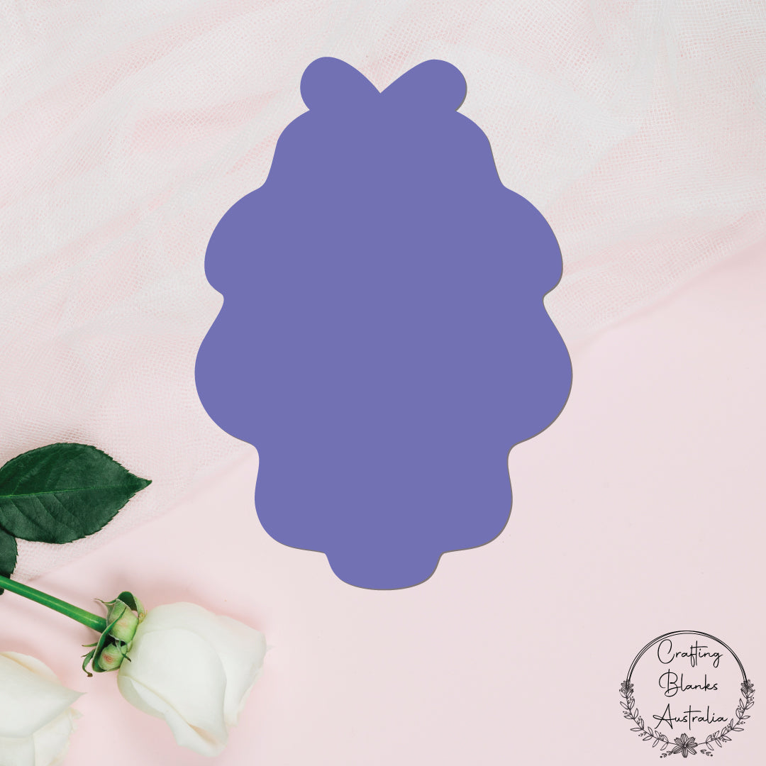 Coquette Bow • Blank Shape • A4
