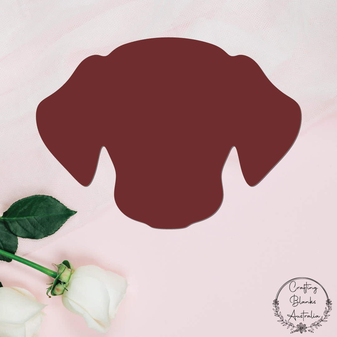 Dog Head • Blank Shape • 70mm