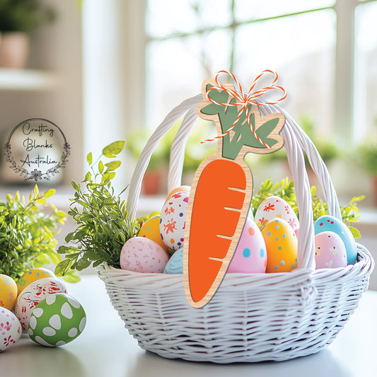 Carrot • Double Layer • Blank Tag