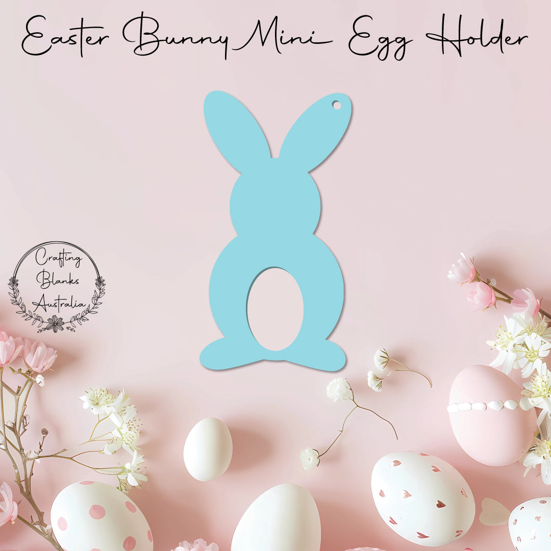 Easter Bunny • Mini Egg Holder • Blank Tag