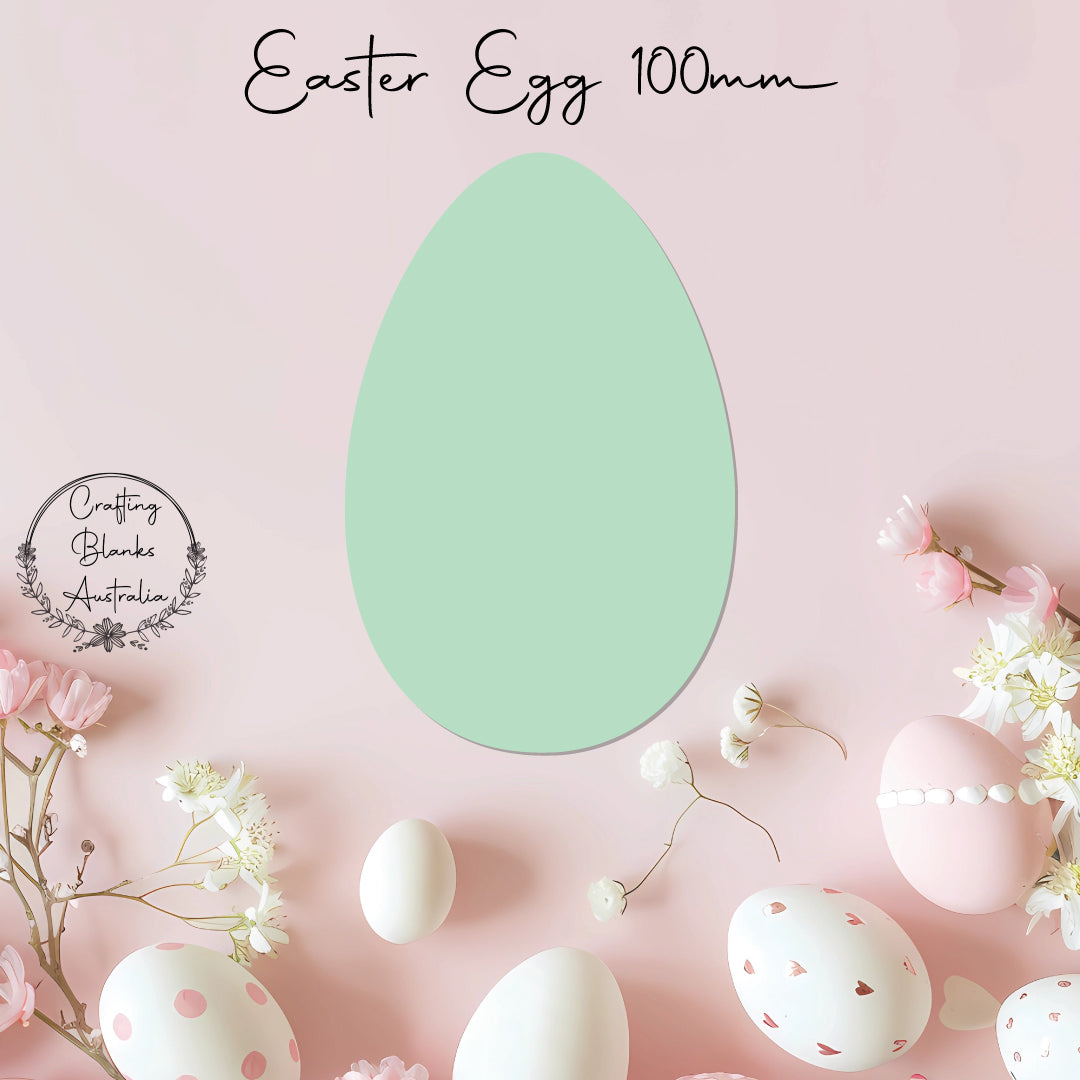 Easter Egg • Blank Shape • 100mm