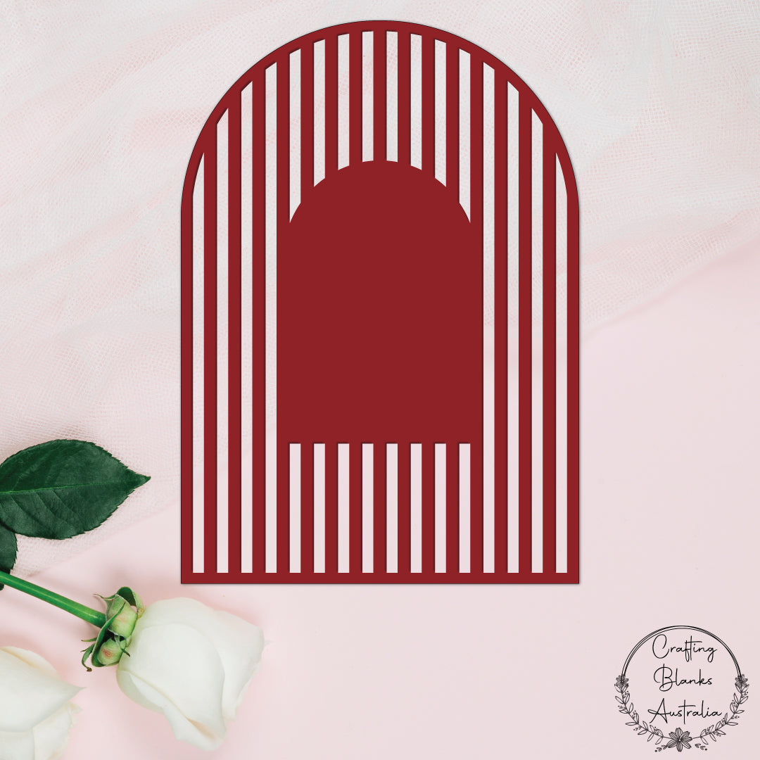 Arch Elegant • Centre Panel • Blank Decor Shape • A4