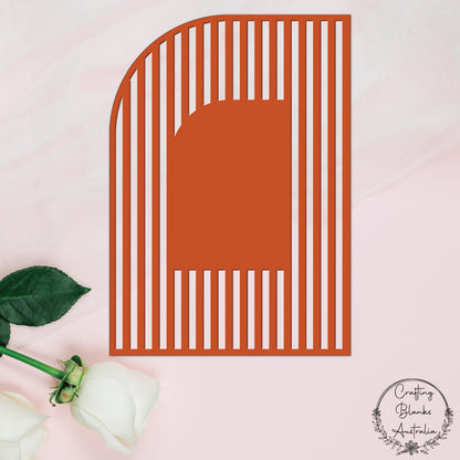 Sail Arch Elegant • Centre Panel • Blank Decor Shape • A2